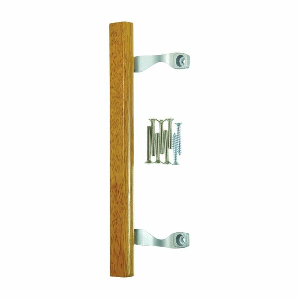 National Hardware PATIO DOOR PULL ALM/WOOD N349-183